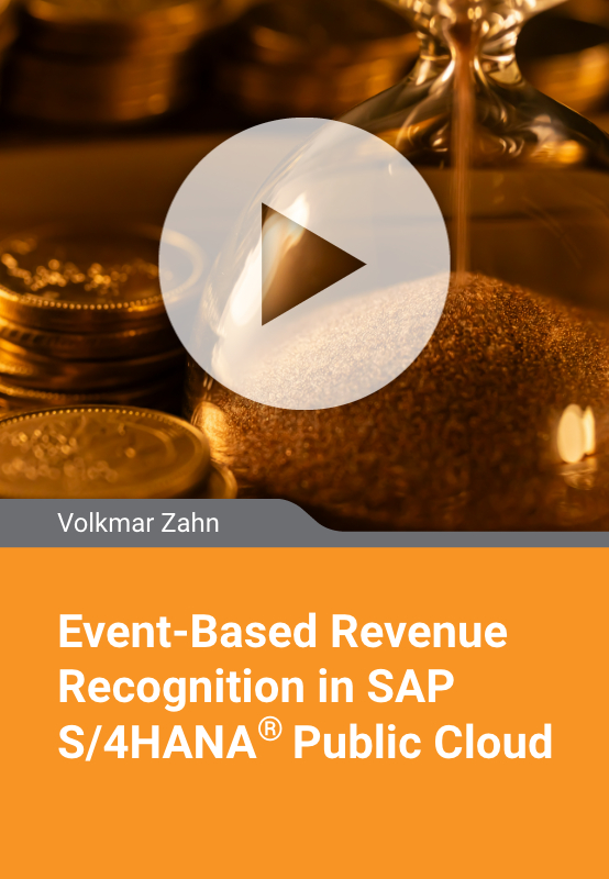 Event-Based Revenue Recognition in SAP S/4HANA Public Cloud
