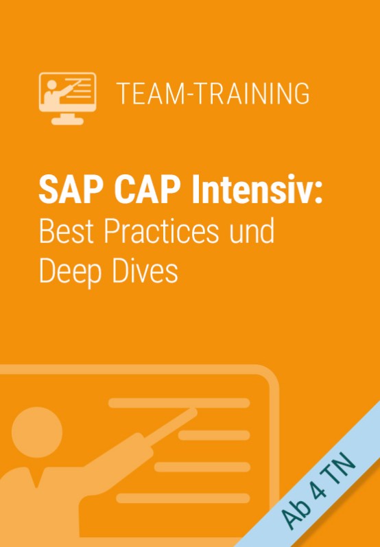 SAP CAP Intensiv: Best Practices und Deep Dives