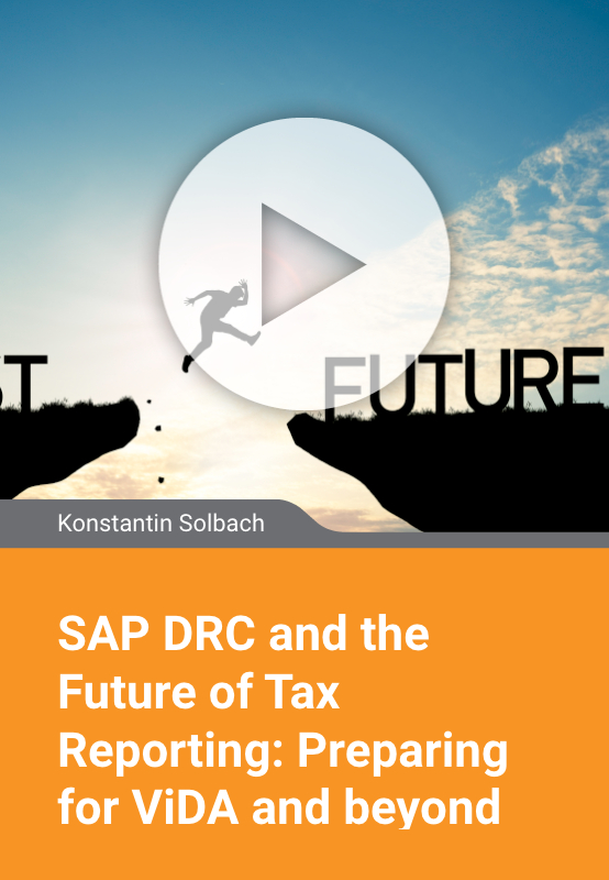 SAP DRC and the Future of Tax Reporting: Preparing for ViDA and beyond