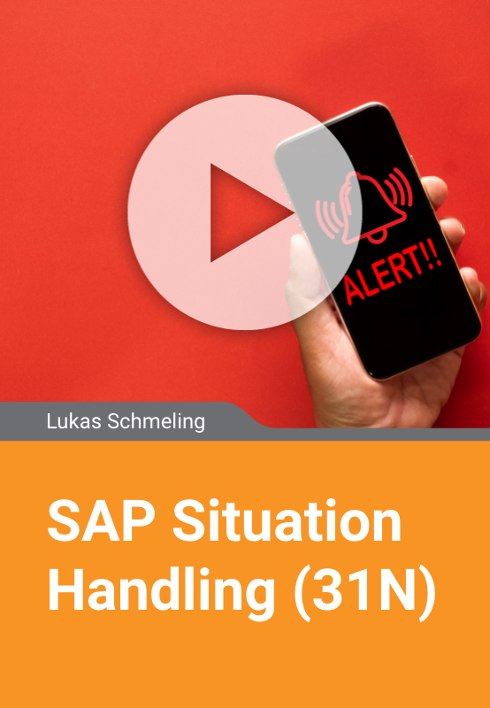 SAP Situation Handling (31N)