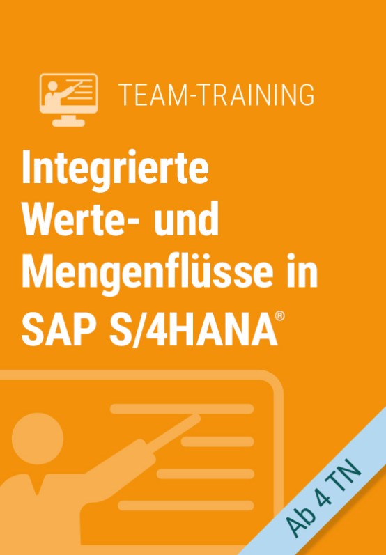 Integrierte Werte- und Mengenflüsse in SAP S/4HANA