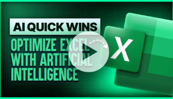 Optimize Excel with Artificial Intelligence: AI Quick Wins