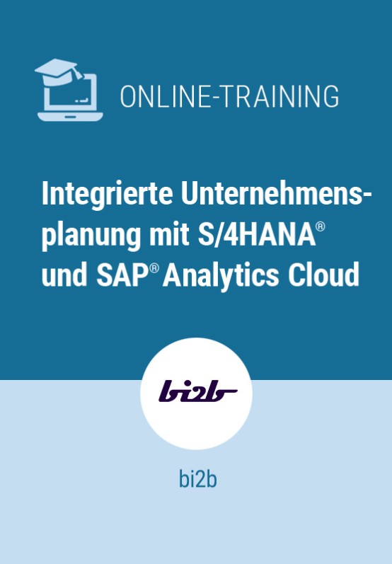 Integrierte Unternehmensplanung mit S/4HANA und SAP Analytics Cloud