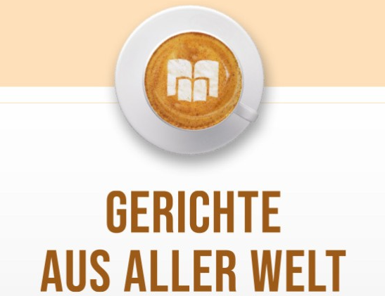 Das perfekte Weihnachtsgeschenk! Unser Kochbuch „Gerichte aus aller Welt“