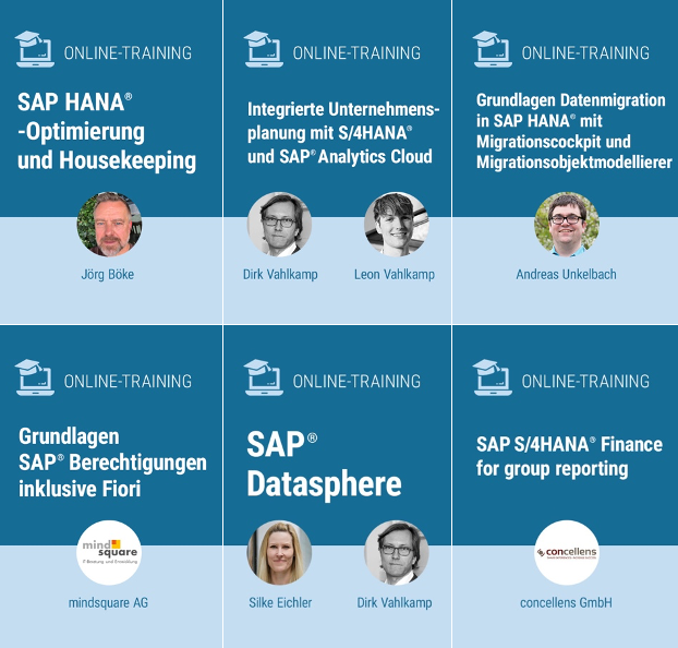 SAP-Online-Training: Unsere neuen Kurse starten im September!